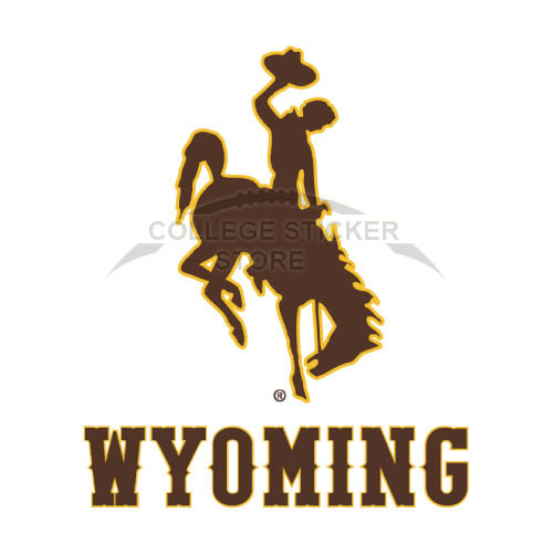 Diy Wyoming Cowboys Iron-on Transfers (Wall Stickers)NO.7074